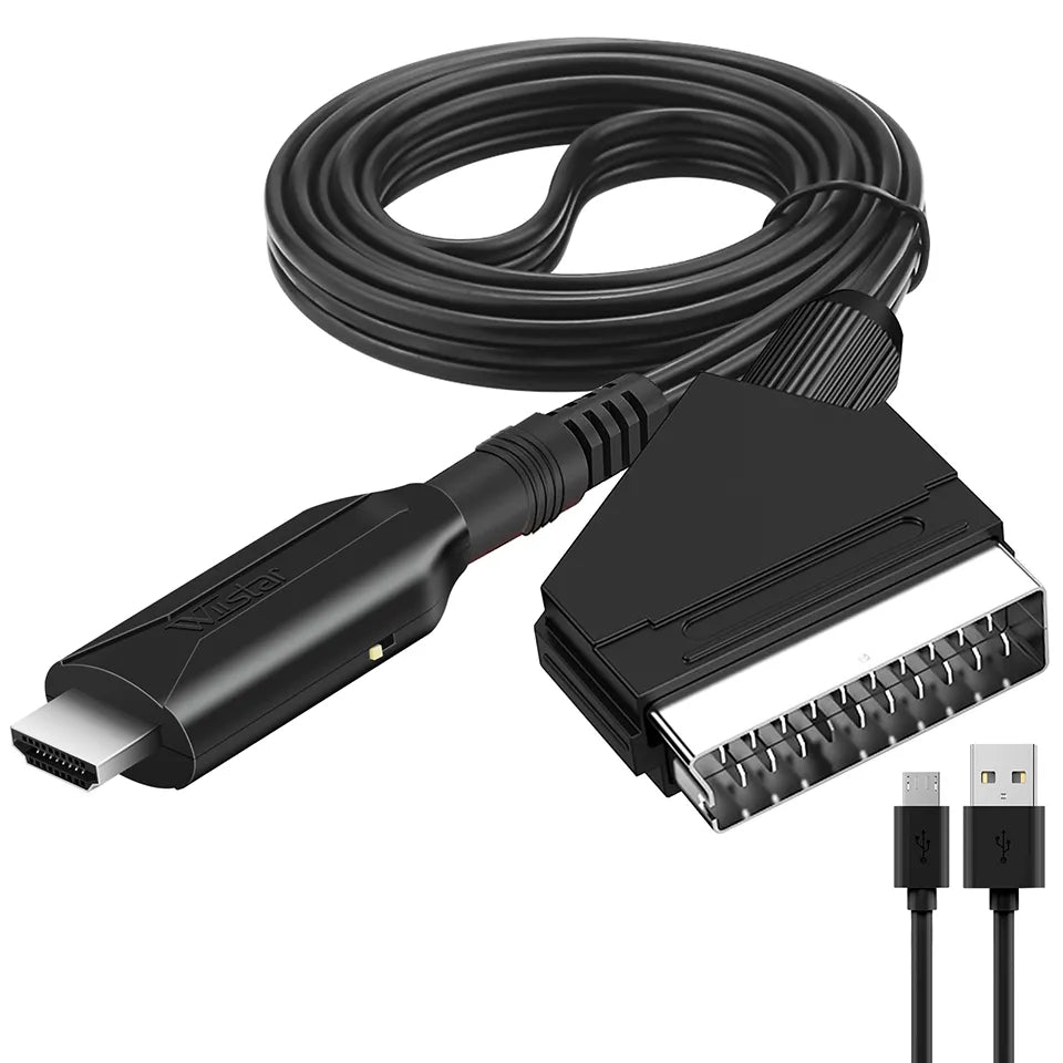 Réinventez votre expérience multimédia avec le convertisseur SCART vers HDMI 1080p
