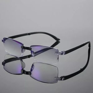 Élégance et performance : Lunettes de lecture rimless pour un confort visuel optimal