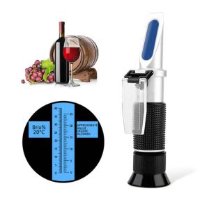 La Clé de la Perfection Vinicole : Réfractomètre à Main pour Alcool et Sucre, l’Atout Incontournable