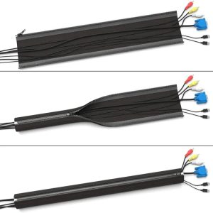 Organisez Votre Espace Sans Effort: La Révolution des Gaines de Gestion de Câbles