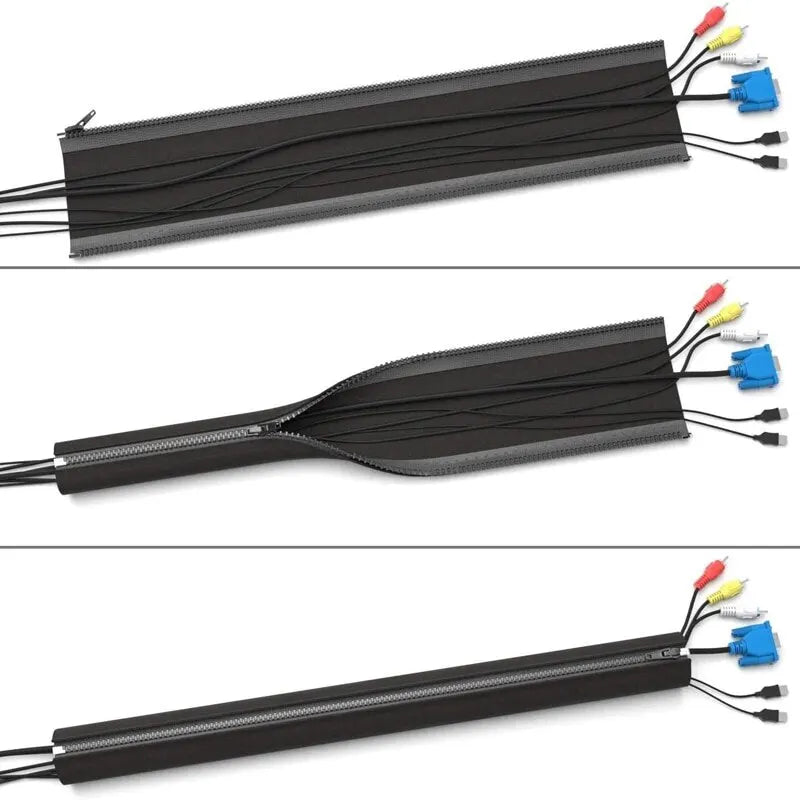 Organisez Votre Espace Sans Effort: La Révolution des Gaines de Gestion de Câbles