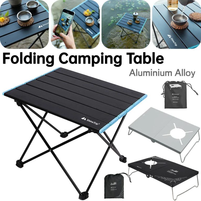 Découvrez la table de camping qui réinvente vos moments en plein air