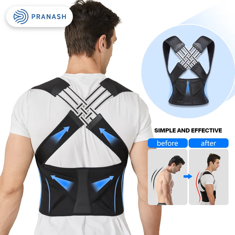 Redressez votre posture, transformez votre quotidien : la Ceinture Correctrice de Posture Ajustable qui révolutionne votre bien-être