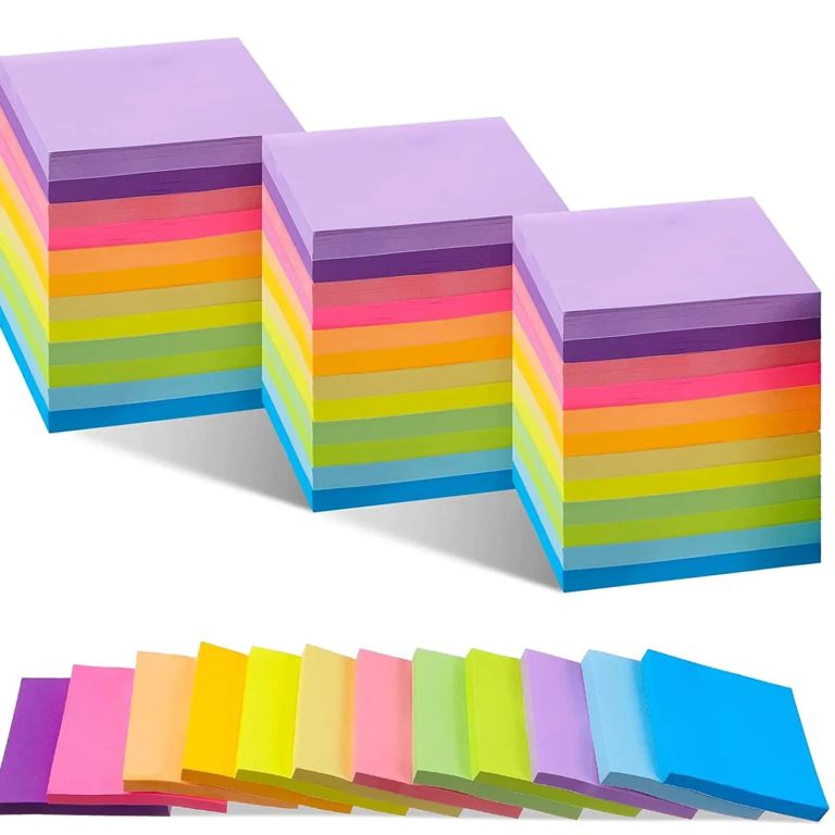 Boostez Votre Organisation Quotidienne avec des Blocs-Notes Adhésifs Colorés et Pratiques