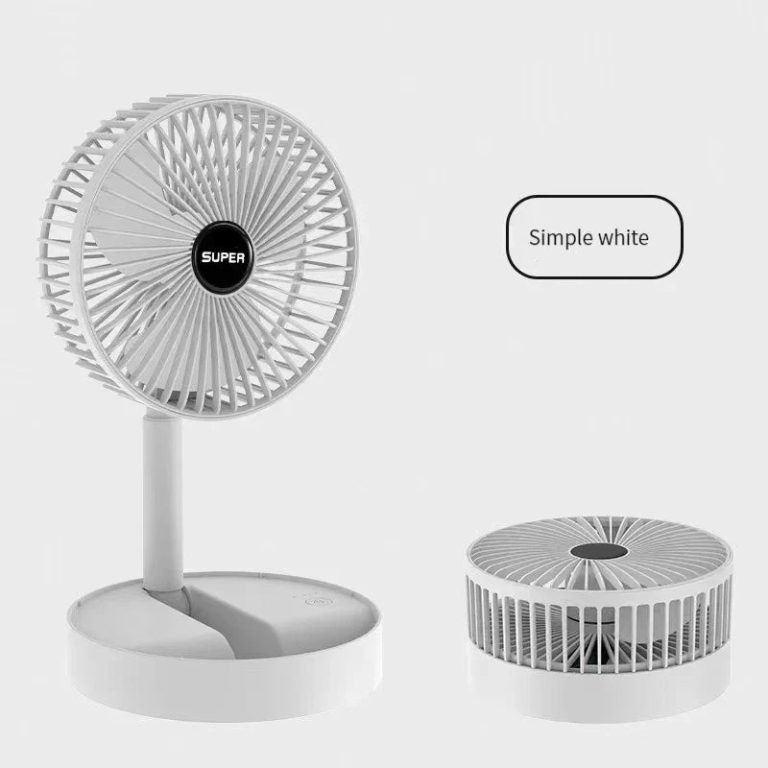 Restez au frais où que vous alliez : l’élégance du ventilateur pliable portable