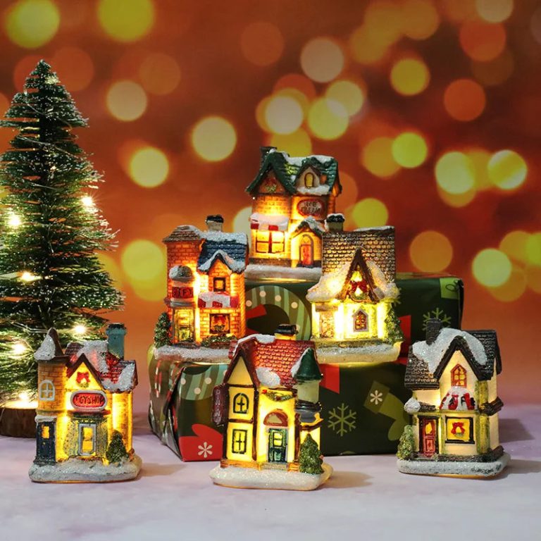 Créez une Ambiance Magique avec une Miniature de Noël Illuminée