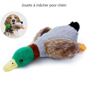 Stimuler la Joie de Votre Chien avec le Jouet Peluche Chien Canard Sonore