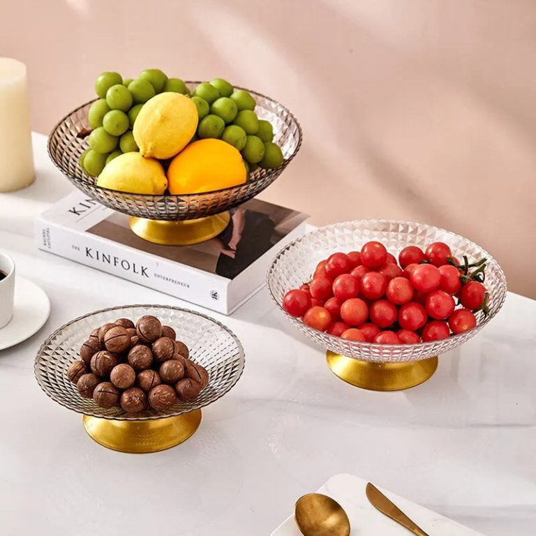 Élégance et Modernité : Sublimez Votre Table avec un Plateau à Fruits en PET Luxueux