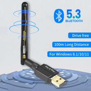 Redécouvrez la liberté sans fil avec cet adaptateur Bluetooth 5.3 pour PC