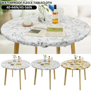 Réinventez votre décoration de table avec élégance : la nappe ronde PVC imperméable qui fait la différence