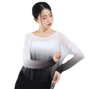Exprimez votre grâce avec le Haut de Danse en Gaze Classique pour Femmes