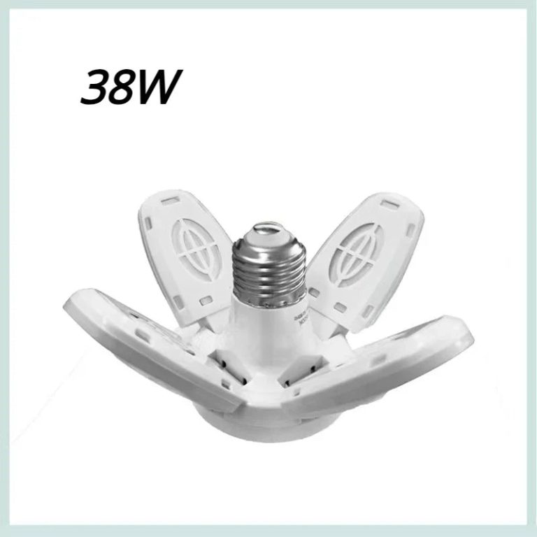 Réinventez votre éclairage avec l’Ampoule LED E27 Lames Ventilateur 28W