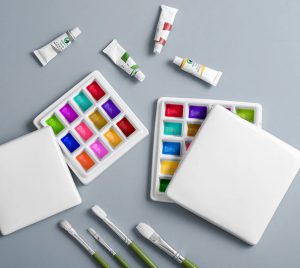 Palette Carrée en Céramique : L'alliance de la précision et du design pour vos créations