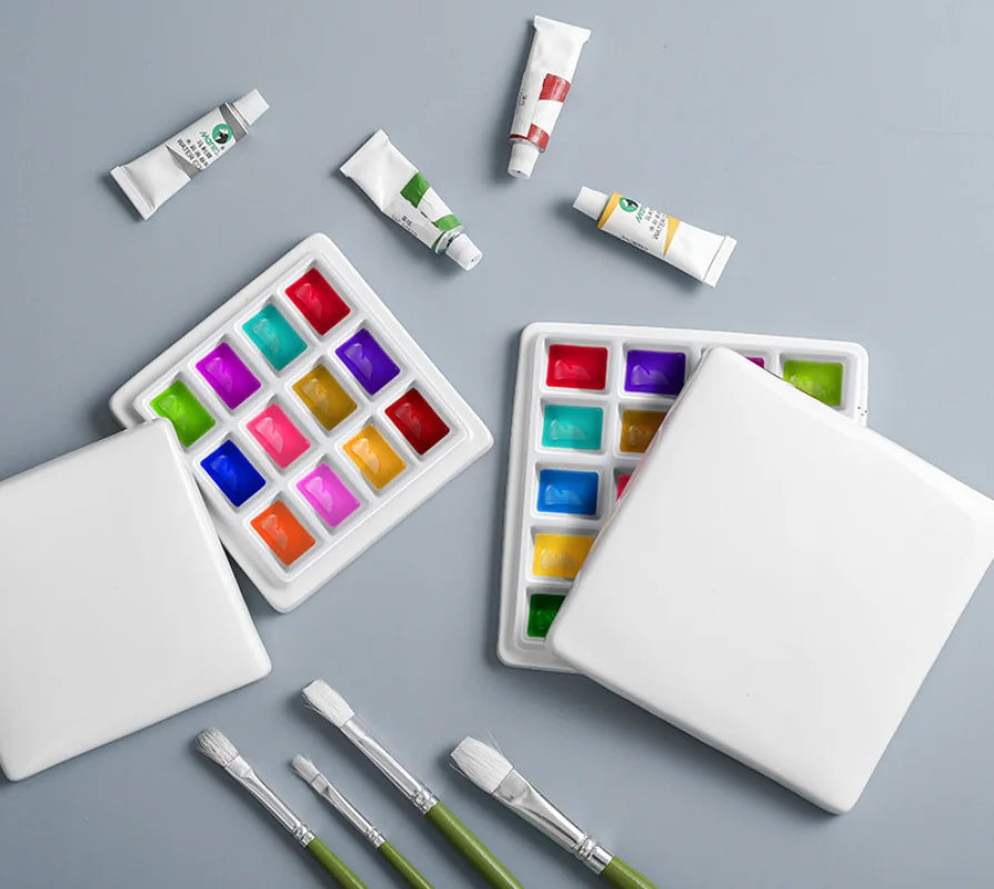Palette Carrée en Céramique : L'alliance de la précision et du design pour vos créations