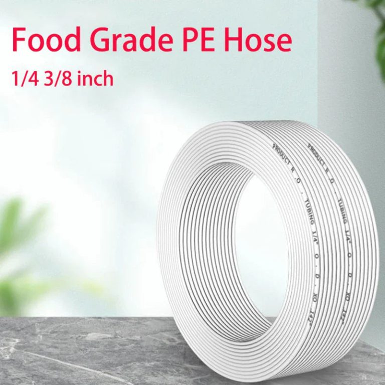 Optimisez Votre Système d’Osmose Inverse avec ce Tuyau Flexible PE Blanc de 1m