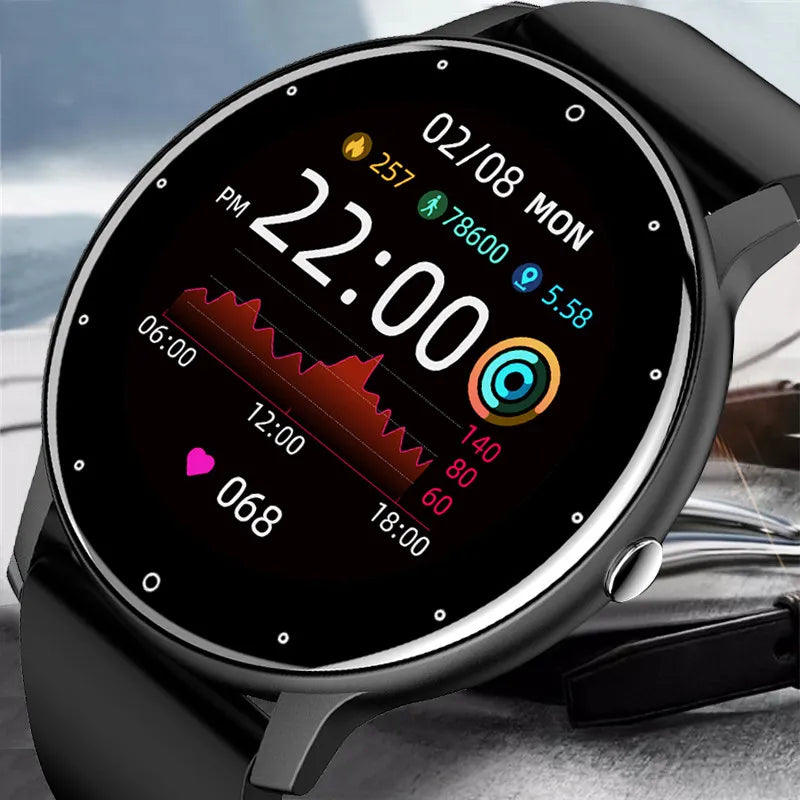 La Montre Connectée Homme Full Touch Screen : l’alliance du design moderne et du suivi fitness optimal