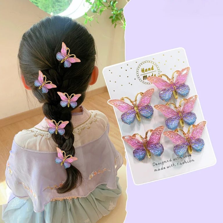 Des Barrettes Magiques Qui Subliment la Coiffure des Petites Princesses