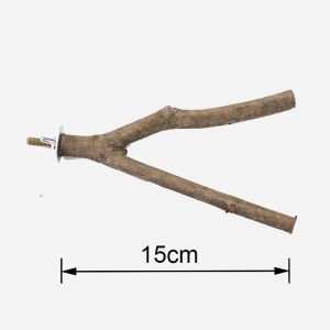 Un univers de bien-être pour vos oiseaux : découvrez le jouet interactif en bois intégrant miroir et perchoir