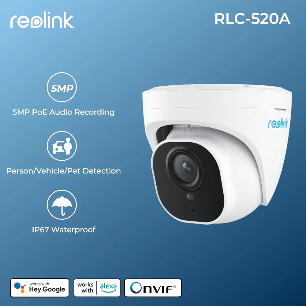 Sécurisez Votre Espace Extérieur avec l’Innovation Reolink 5MP PoE