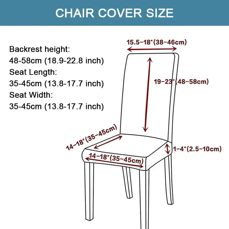Alliez élégance et protection : redécouvrez vos chaises avec le protège-chaise jacquard extensible