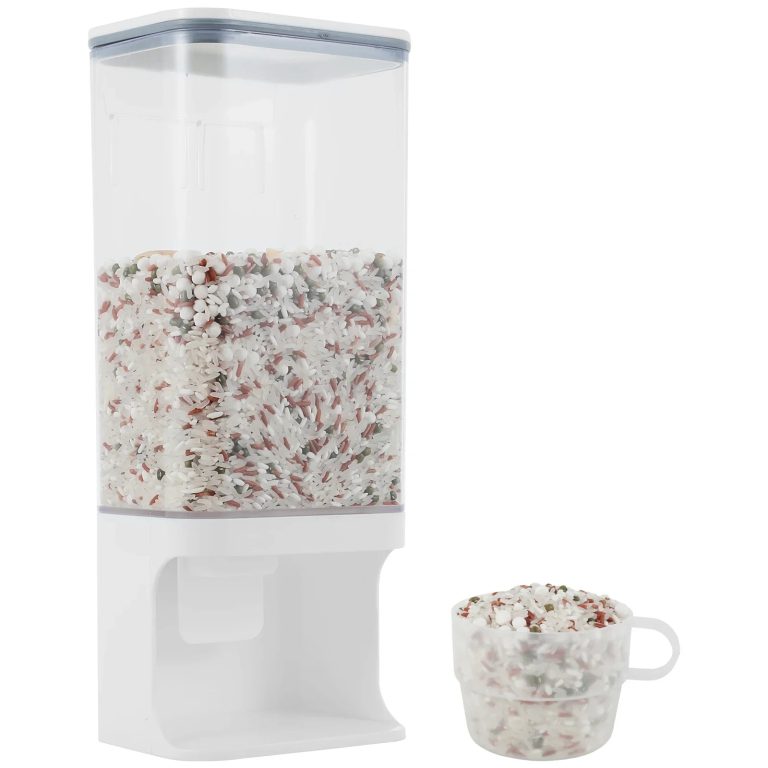 Réinventez votre cuisine avec l’organisateur mural transparent pour riz : un gain d’espace et une fraîcheur inégalée
