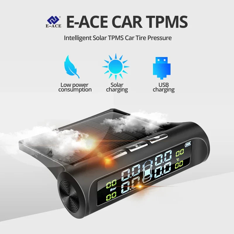 Révolutionnez votre sécurité routière avec le système de surveillance de pression TPMS E-ACE