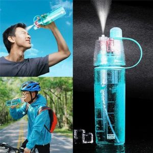 Innovation, Hydratation et Fraîcheur en Un Seul Geste : La Bouteille d'Eau Atomiseur Portable 600ml