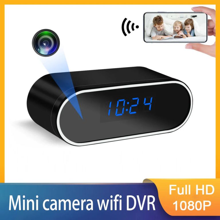 Surveillance Discrète et Polyvalente : Quand une Horloge se Transforme en Caméra de Sécurité Full HD