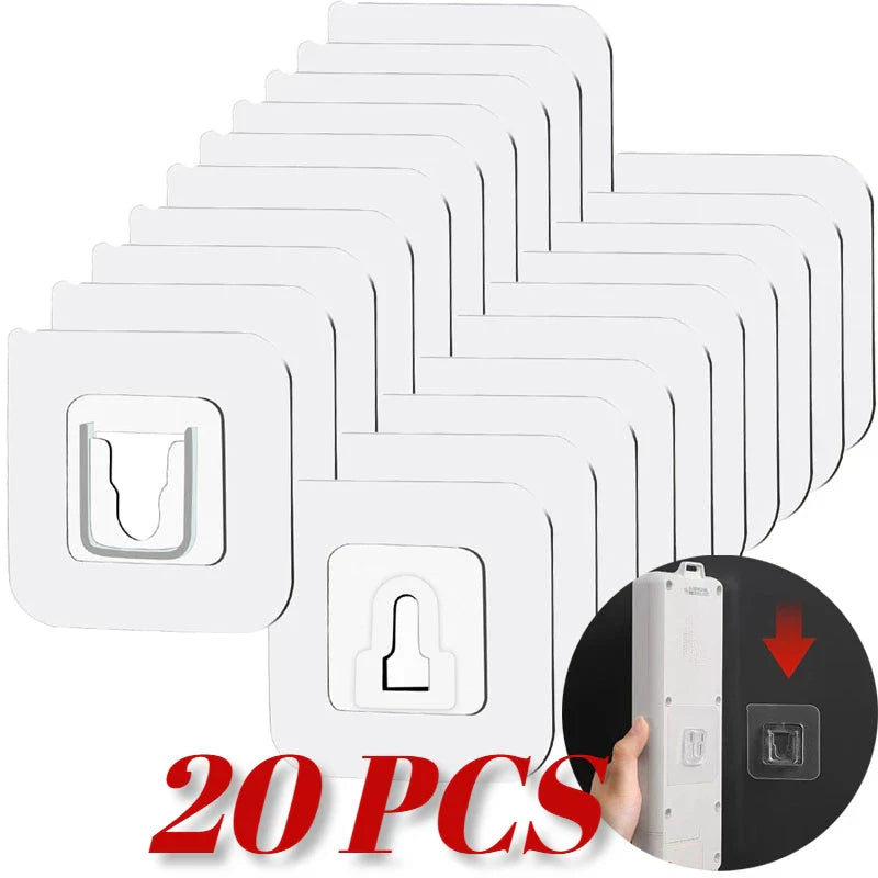 Libérez votre espace : L'efficacité des crochets muraux adhésifs pour une organisation sans effort