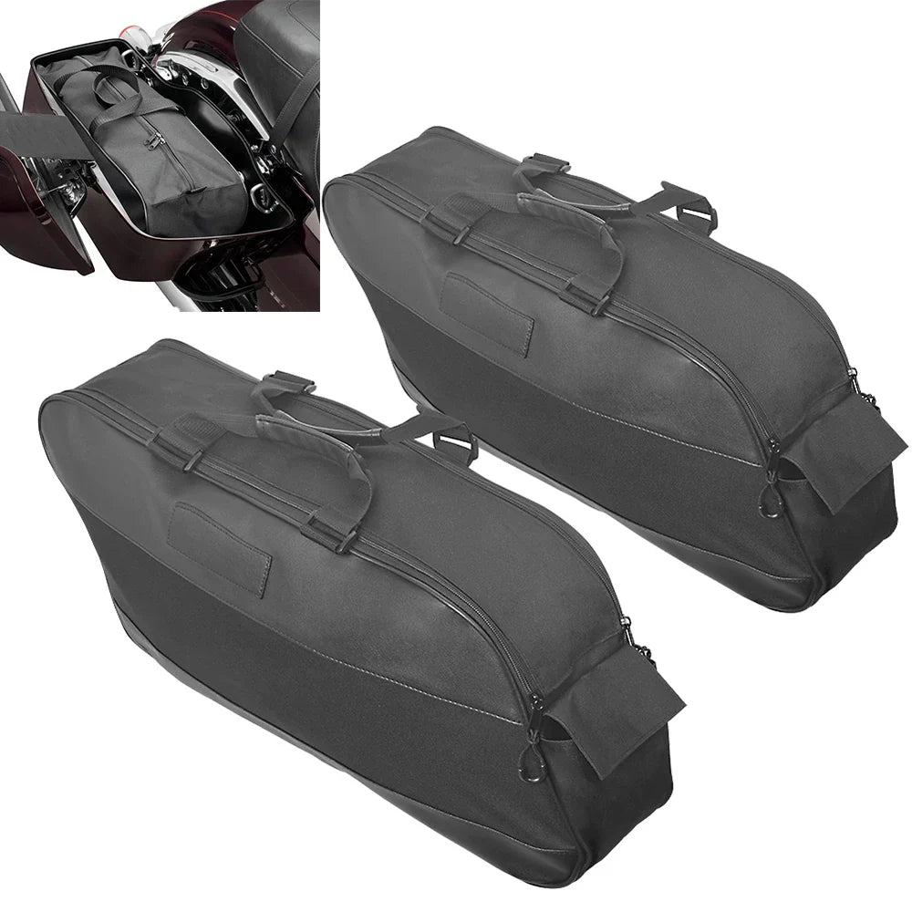 La Sacoche de Selle Harley Touring en Cuir Noir : L'alliance parfaite de l'élégance et de la fonctionnalité pour vos trajets