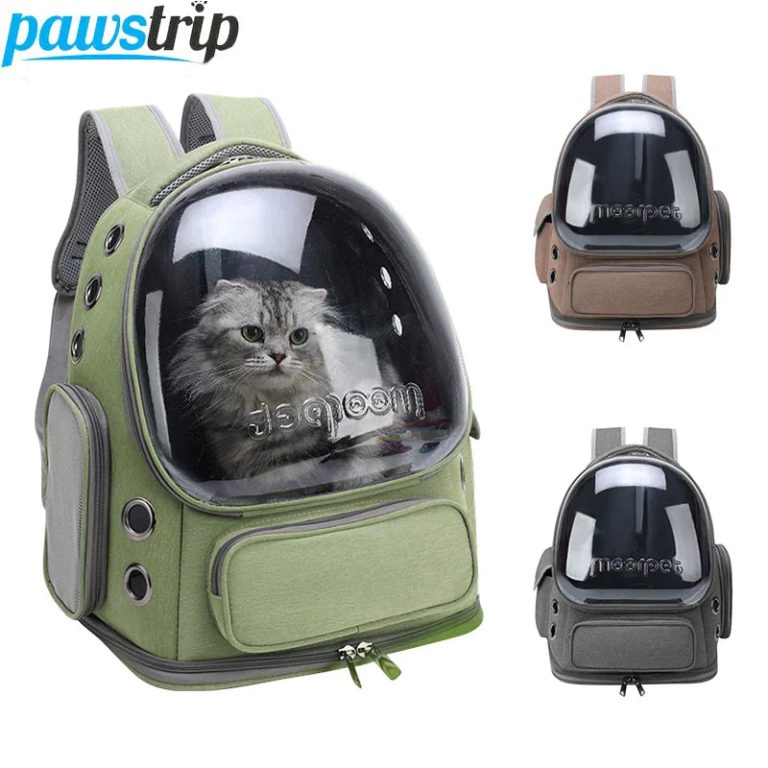 Voyagez en toute sérénité : le sac à dos transparent pour chat et petit chien, l’allié des aventures urbaines
