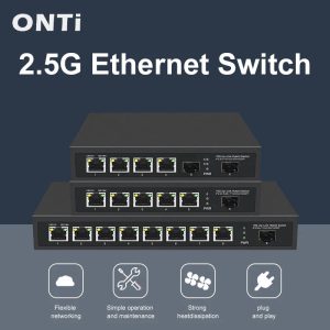 Découvrez la Révolution Réseau avec le Switch Ethernet ONTi 8/5/4 Ports 2.5G