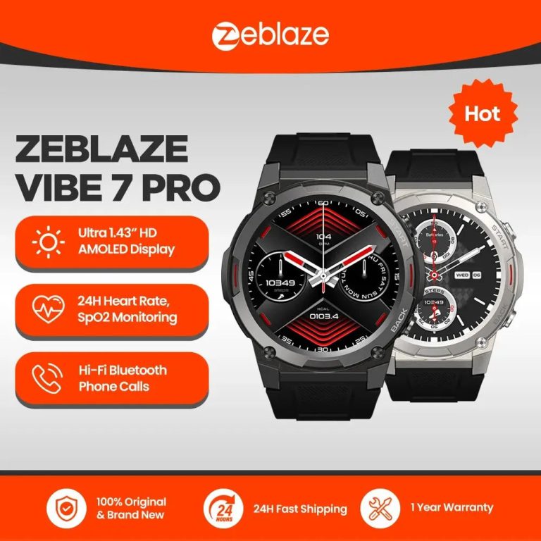 Explorer de nouvelles frontières avec la Zeblaze VIBE 7 PRO : l’alliance parfaite entre robustesse et connectivité