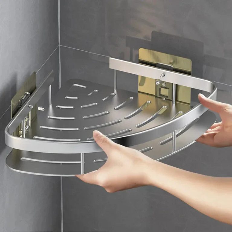 Optimisez votre Salle de Bain avec une Étagère Murale en Aluminium au Design Spatial