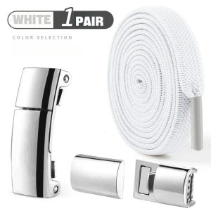 Rendez votre quotidien plus simple avec des lacets magnétiques élastiques plats