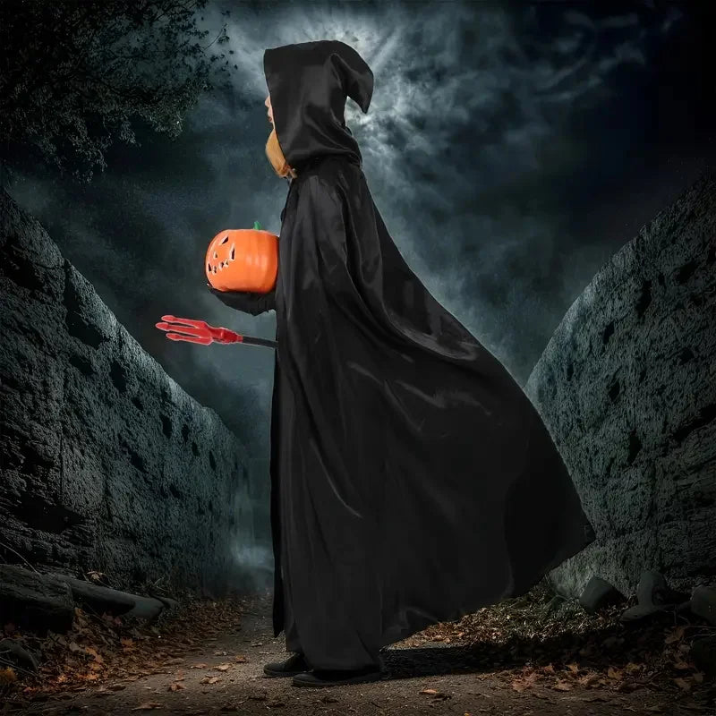 Découvrez l’élégance mystérieuse de la cape à capuche pour un Halloween inoubliable