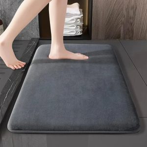 Tapis de bain super absorbant en suède – L’alliance parfaite de luxe et de praticité