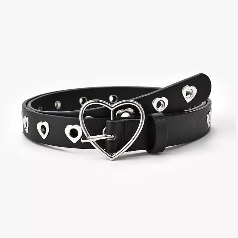 Adoptez l’Esprit Punk Chic avec une Ceinture Femme en Cuir au Design Innovant