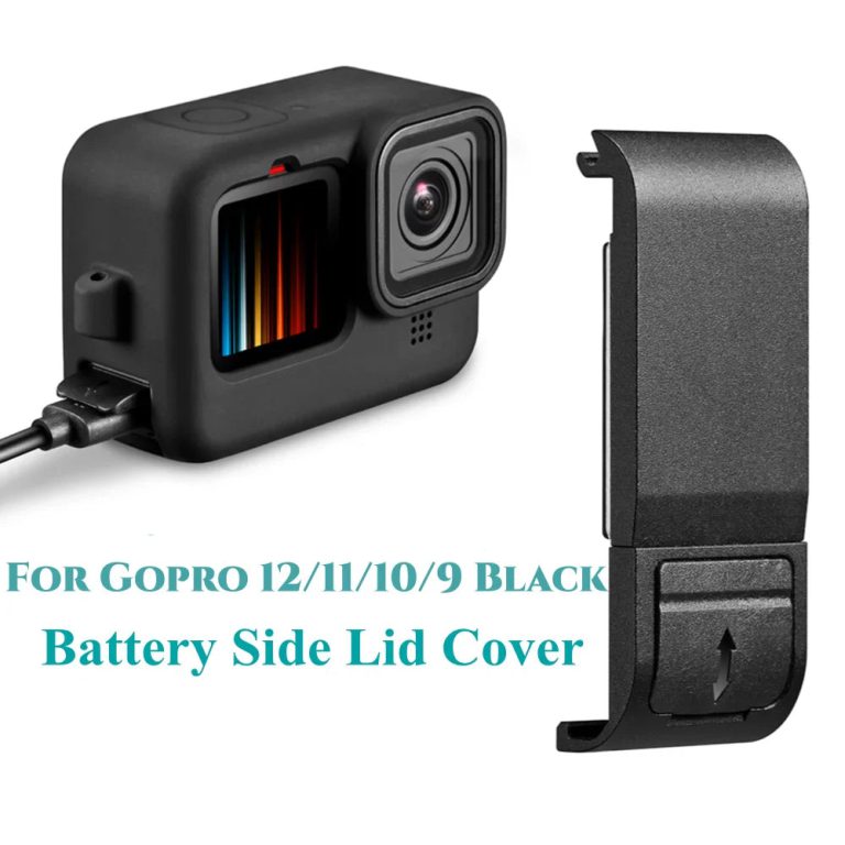 Conquérir l’Aventure avec Innovation : Le Couvercle de Batterie Rabattable pour GoPro Hero 12 et 9 Black