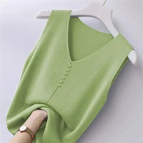 Débardeur Soie Glace Femmes Grande Taille : Élégance et Confort Pour une Garde-Robe Parfaite