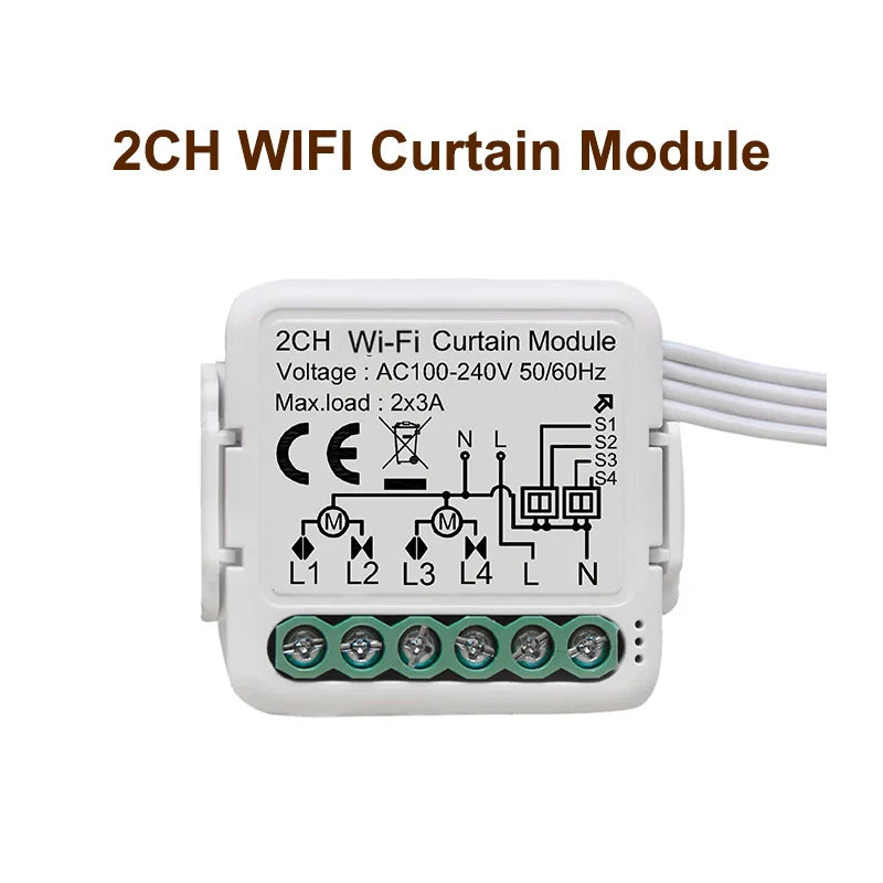 Les Atouts du Module Rideau Intelligent GIRIER Tuya Wifi : Une Révolution Connectée pour Votre Intérieur