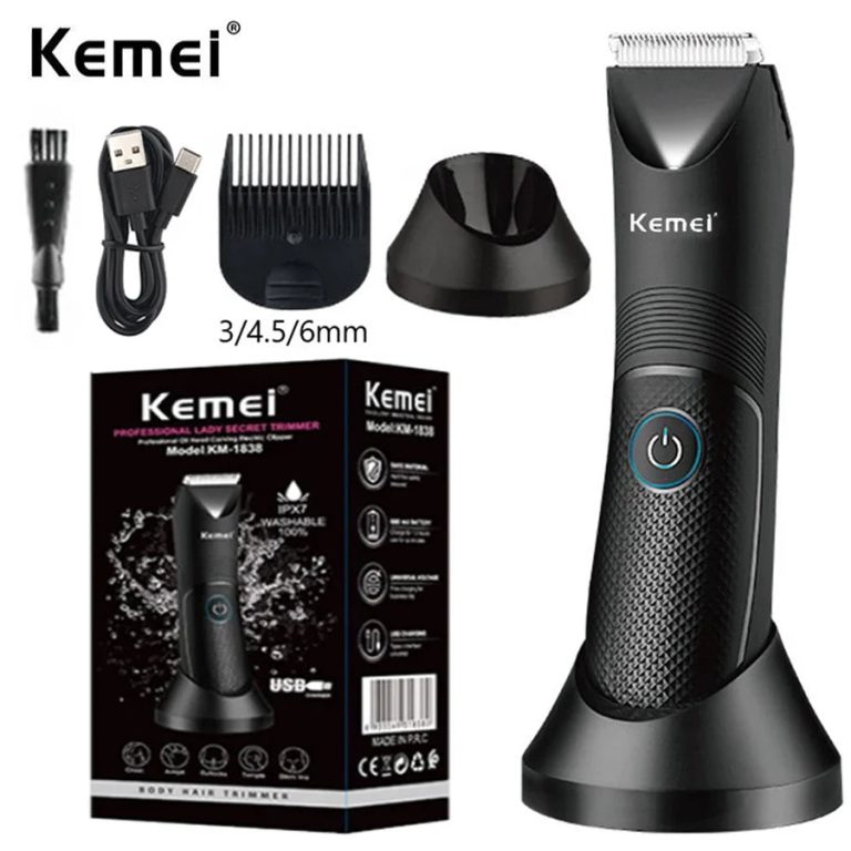 Redécouvrez Votre Style avec la Tondeuse Kemei : Coupe Précise, Étanche et Rechargeable