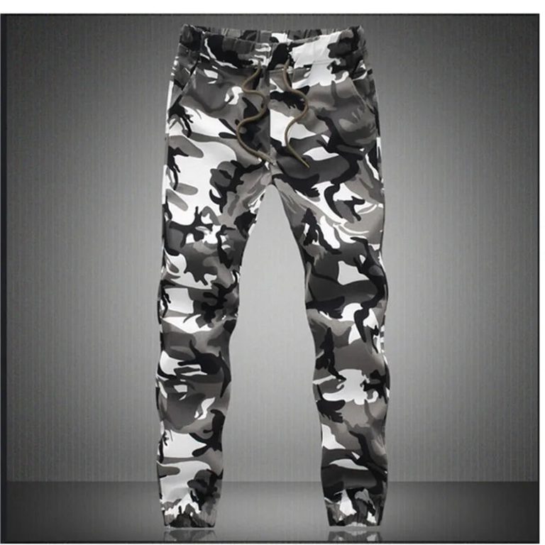Pantalon Jogger Militaire Camouflage Homme Coton Pur : L’Alliance Idéale du Style Urbain et du Confort Quotidien