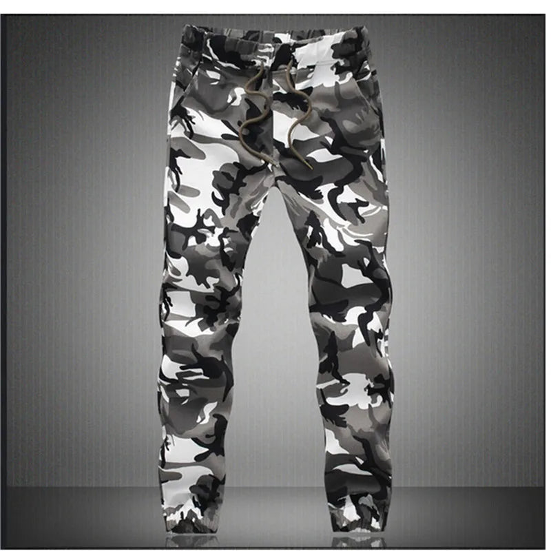 Pantalon Jogger Militaire Camouflage Homme Coton Pur : L’Alliance Idéale du Style Urbain et du Confort Quotidien
