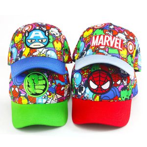 Un accessoire vibrant pour les jeunes fans : Casquette Enfant Marvel Spider-Man au style Hip-Hop Disney