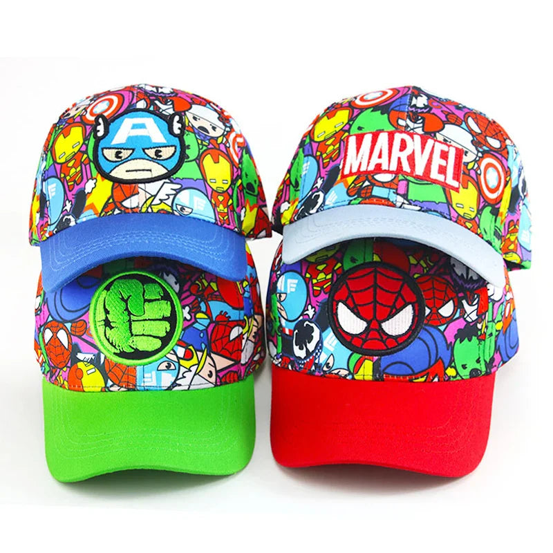 Un accessoire vibrant pour les jeunes fans : Casquette Enfant Marvel Spider-Man au style Hip-Hop Disney