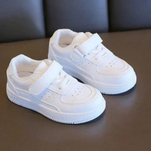 Baskets Tenis en cuir souple pour enfants : L'alliance parfaite entre élégance et performance