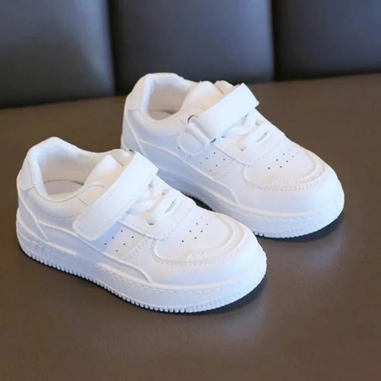 Baskets Tenis en cuir souple pour enfants : L'alliance parfaite entre élégance et performance