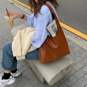 Sac bandoulière cuir PU MJ : Le compagnon chic et pratique pour un quotidien réussi