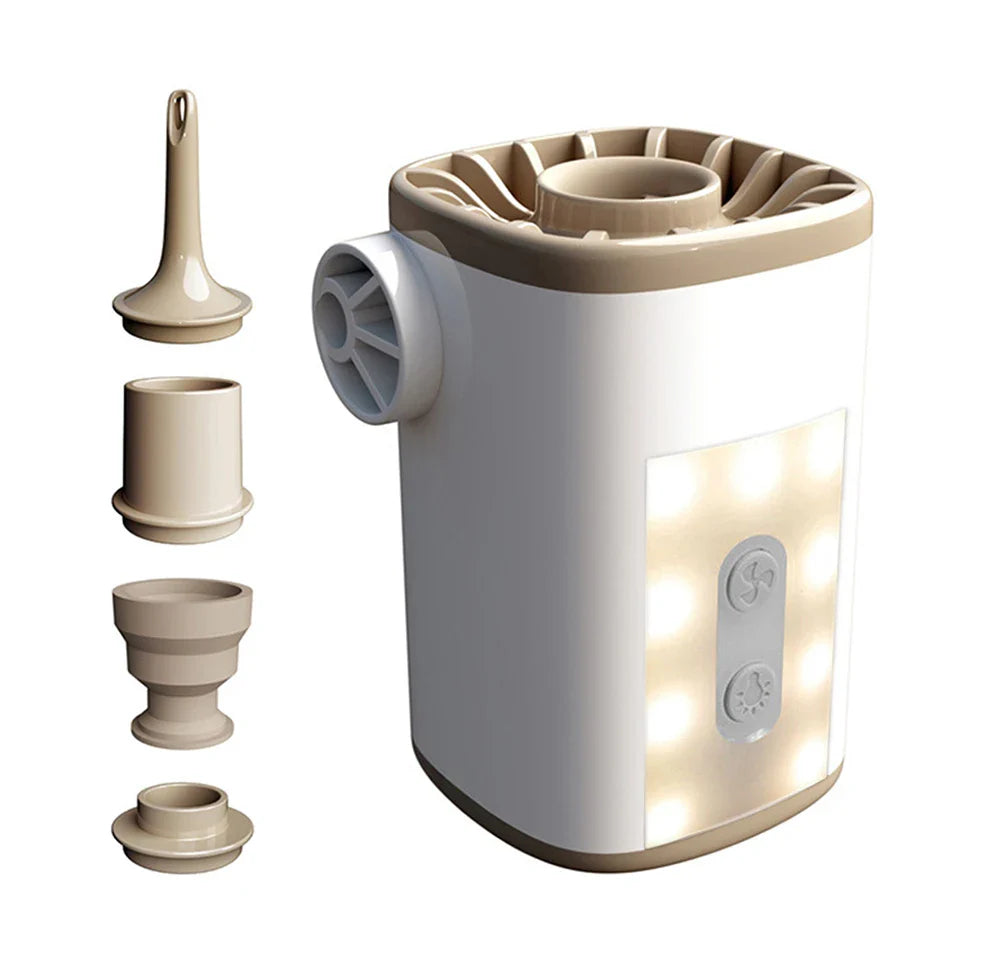 Comment Simplifier Vos Escapades en Plein Air avec une Pompe à Air Électrique Portable Compacte